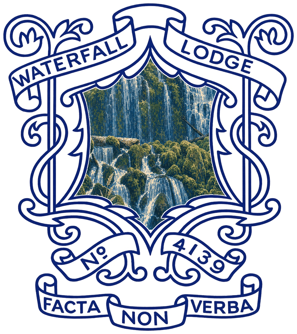 Waterfall Lodge crest